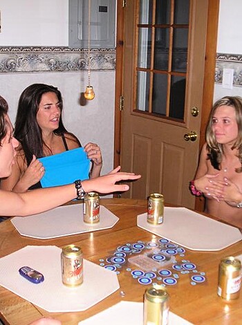 "F**k yeah! Young hot chicks and dudes getting wasted on booze and playing f**king poker nude, what more could you ask for bro?"