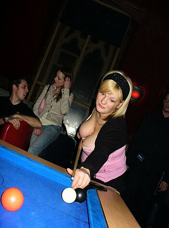 "Who the f**k cares about some p***y with tits playin' b***h pool? Get a life, loser!"