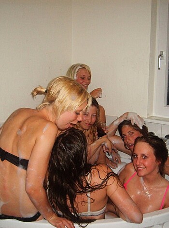 Naked girls in bathroom 9145318 - Photo 37