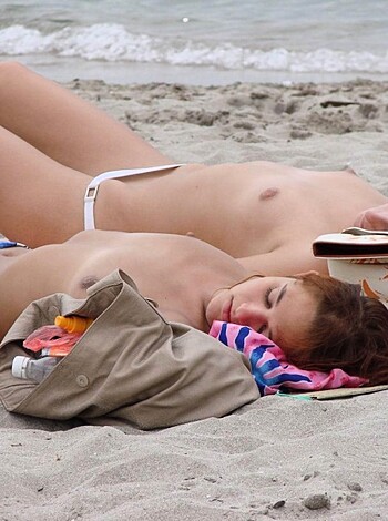 LOVELY BREAST ON THE BEACH-PART II -30943 - Photo 1