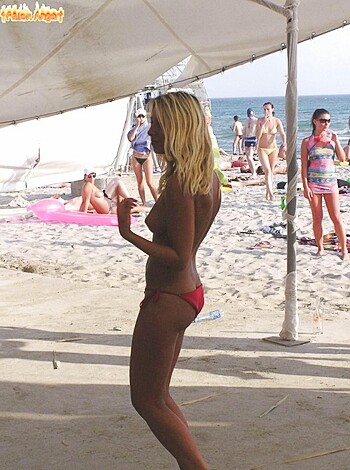 LOVELY BREAST ON THE BEACH-PART II -30943 - Photo 3