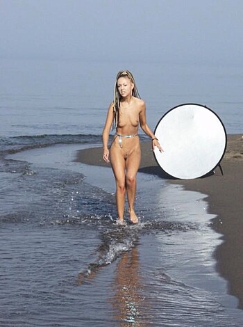 Charlotte naked on the beach -39793 - Photo 85