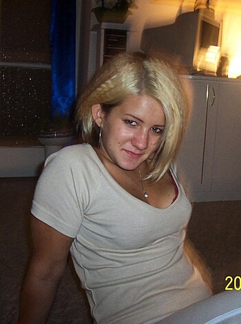 "Fucking boob peeking out from under her fucking t-shirt."