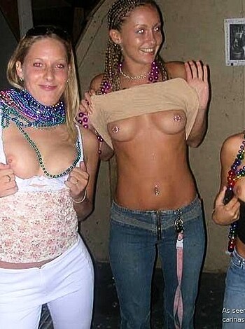 Fuck you, asshole! Do you wanna see some fuckin' titties? Cuz we got 'em on deck! Come get your perverted fill of our juicy boobies while you can, coz these slutty bitches ain't gonna be flauntin' their jiggly melons forever.
