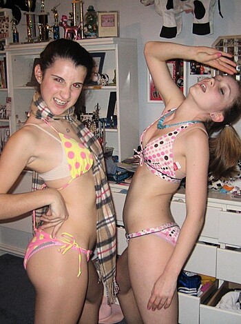 "Damn, two sluts showing off their tits & asses, crackin' up like retarded cunts."
