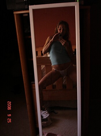 Young BLOND SELF SHOT and her Big Boobs - Photo 9
