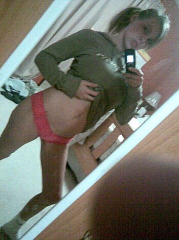 Young BLOND SELF SHOT and her Big Boobs - Photo 11