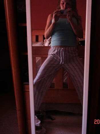 Young BLOND SELF SHOT and her Big Boobs - Photo 13