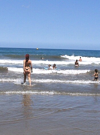 French girl, nude holidays in spain / Beach pics - Photo 45