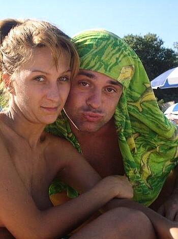 HOT Euros Going Topless on Holiday - Photo 1