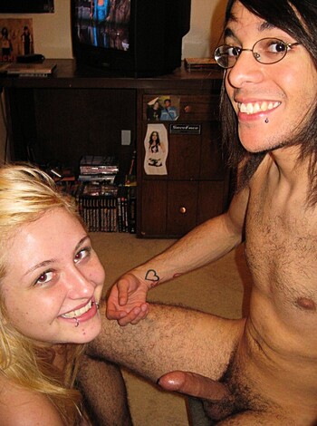 Amateur Punkgirl - Hot Cumshots set - Photo 6