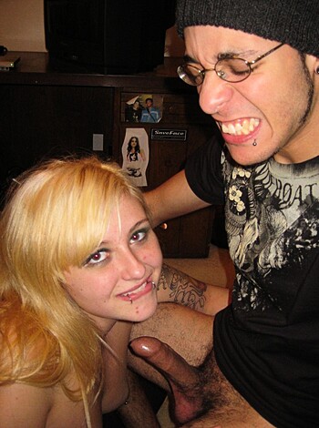 Amateur Punkgirl - Hot Cumshots set - Photo 16