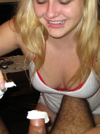 Amateur Punkgirl - Hot Cumshots set - Photo 30