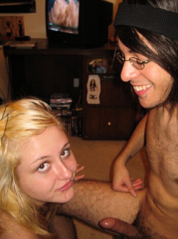 Amateur Punkgirl - Hot Cumshots set - Photo 43