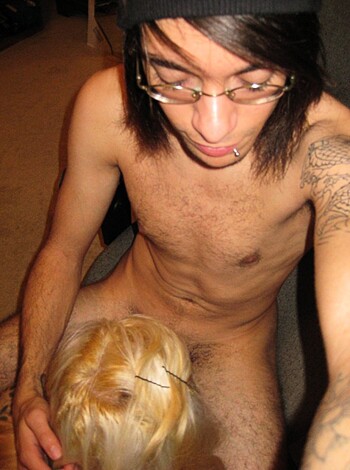 Amateur Punkgirl - Hot Cumshots set - Photo 48