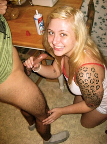 Amateur Punkgirl - Hot Cumshots set - Photo 49