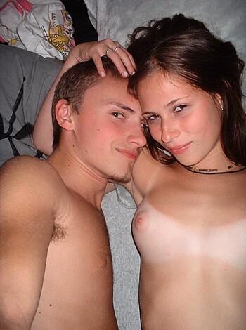 "Here's a picture of some hot piece of ass fucking in bed with their shirtless dickhead bf."