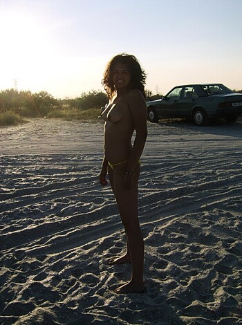 Nice girls at trip to nude beach - Photo 23
