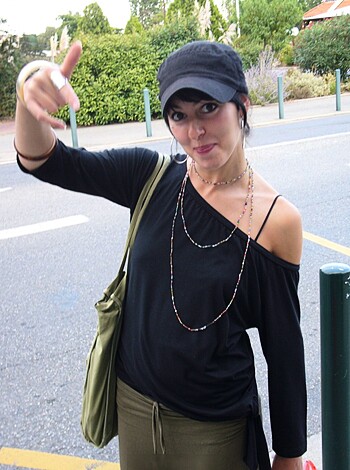 "Grab your dick and fucking listen up, bitch. My finger's about to give you a talking-to."
