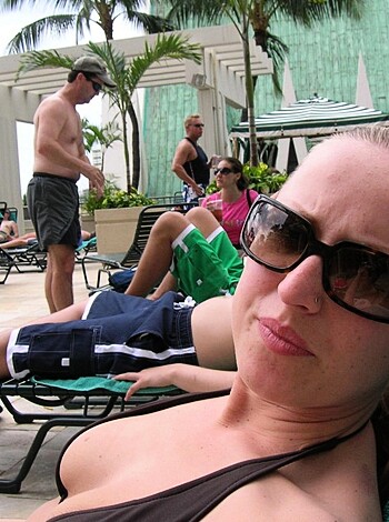 Amateur Stacey and her  Photos from Beach, Bedroom - Photo 3