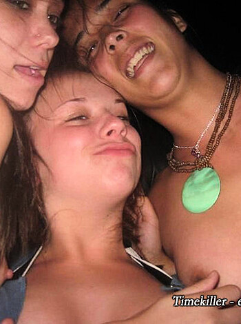 Drunk Girls at Wild Homemade Party - Photo 5