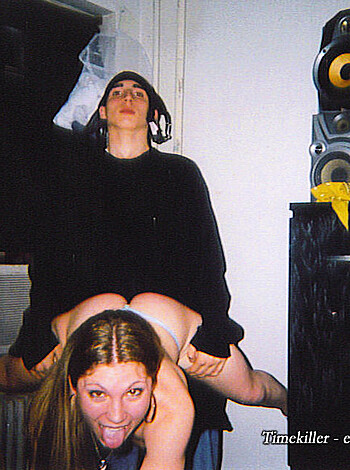 Drunk Girls at Wild Homemade Party - Photo 9