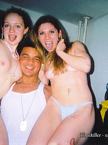 Drunk Girls at Wild Homemade Party - Photo 10
