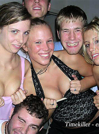 Drunk Girls at Wild Homemade Party - Photo 48