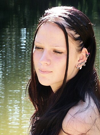 Nice ex girl Chantal at the lake  - Photo 10