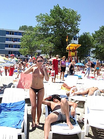 "Fucking bros and hoes getting fried on the goddamn shoreline like a bunch of fucking dumbasses."