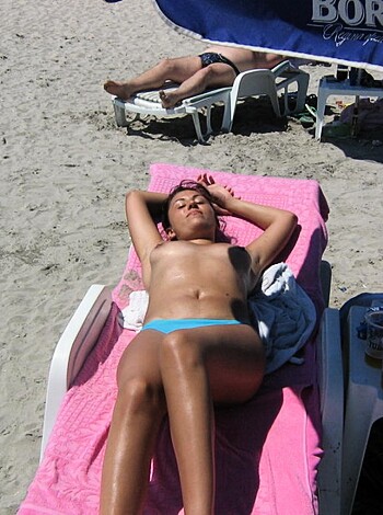 TOPLESS TEENS ON BEACH SET Young Teen Girl FKK 7 - Photo 17