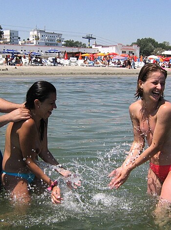 TOPLESS TEENS ON BEACH SET Young Teen Girl FKK 7 - Photo 19