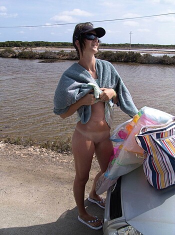 CUTE OUTDOOR NUDIST TEENS SET -Young Bech Girl FKK - Photo 23