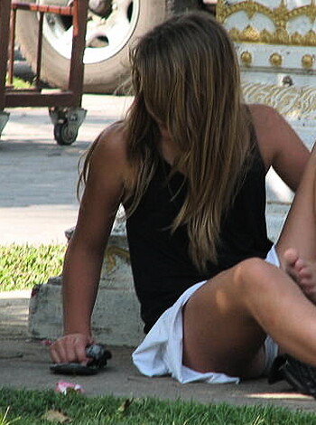 Upskirt for real voyeur 14 - Photo 27