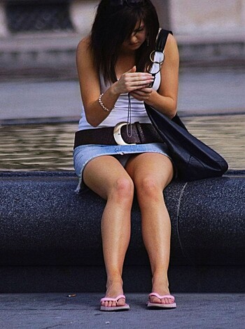 Upskirt for real voyeur 14 - Photo 30
