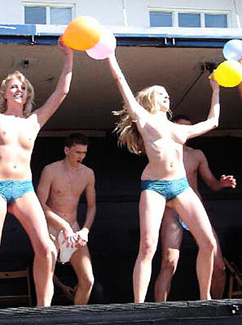 Students and their College Outdoor Initiations - Photo 14
