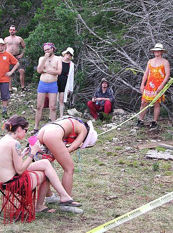 Students and their College Outdoor Initiations - Photo 17