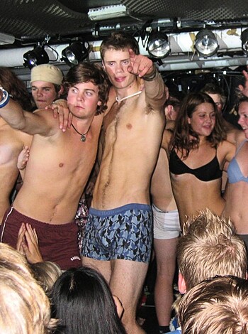 Students and their College Outdoor Initiations - Photo 26