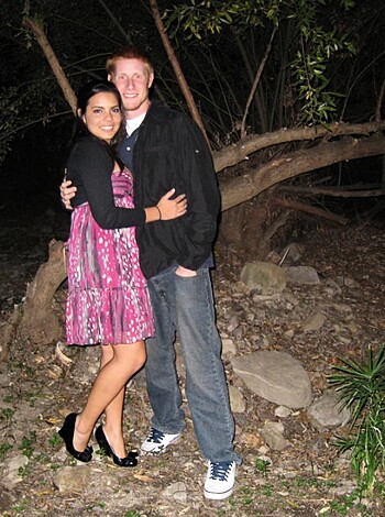 """
Guy and his hoe fuckin' in the woods.
""