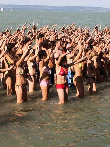 College Initiations: Wet Games. Part 4.  - Photo 1