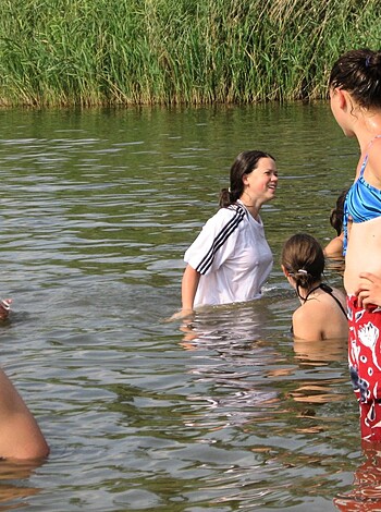 College Initiations: Wet Games. Part 4.  - Photo 13