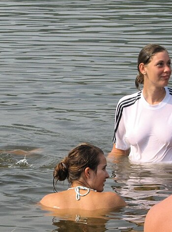 College Initiations: Wet Games. Part 4.  - Photo 16