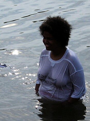 College Initiations: Wet Games. Part 4.  - Photo 25