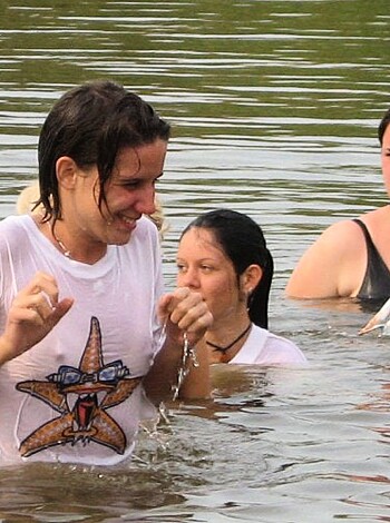 College Initiations: Wet Games. Part 4.  - Photo 26