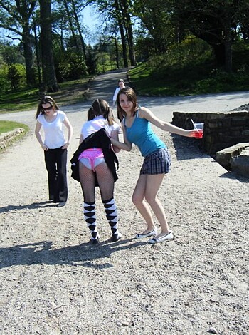 Teen Upskirt and Some Panty Peeks - Photo 24