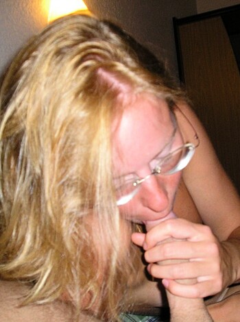 "Here's a shot of some fucking nude dude getting head from a busty bitch."