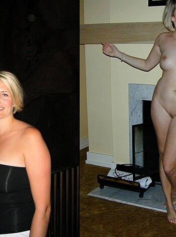 This bitch is naked as fuck and taking a fucking sexy ass shot next to the fireplace with her tits out and everything, but not even trying to cover up that bushy pussy of hers. She's looking all hot and shit, like she wants some cock or something. I don't know what kind of guy takes a picture of his naked girlfriend like this, but fucking A, bro!