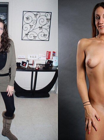 Clothed and Naked Amateurs 2 - Photo 6