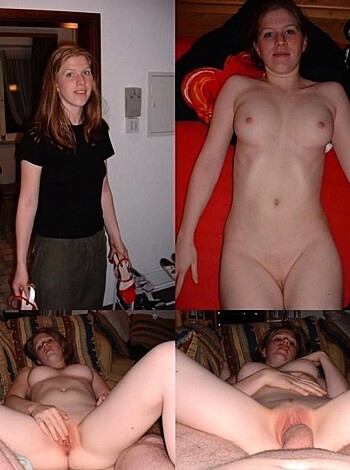 Here is a picture description: A female banging some dick while snapping pics of her ass, tits & face.