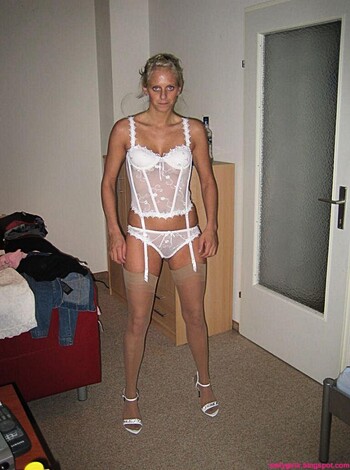Private - blonde wife fucked by husband at home - Photo 9